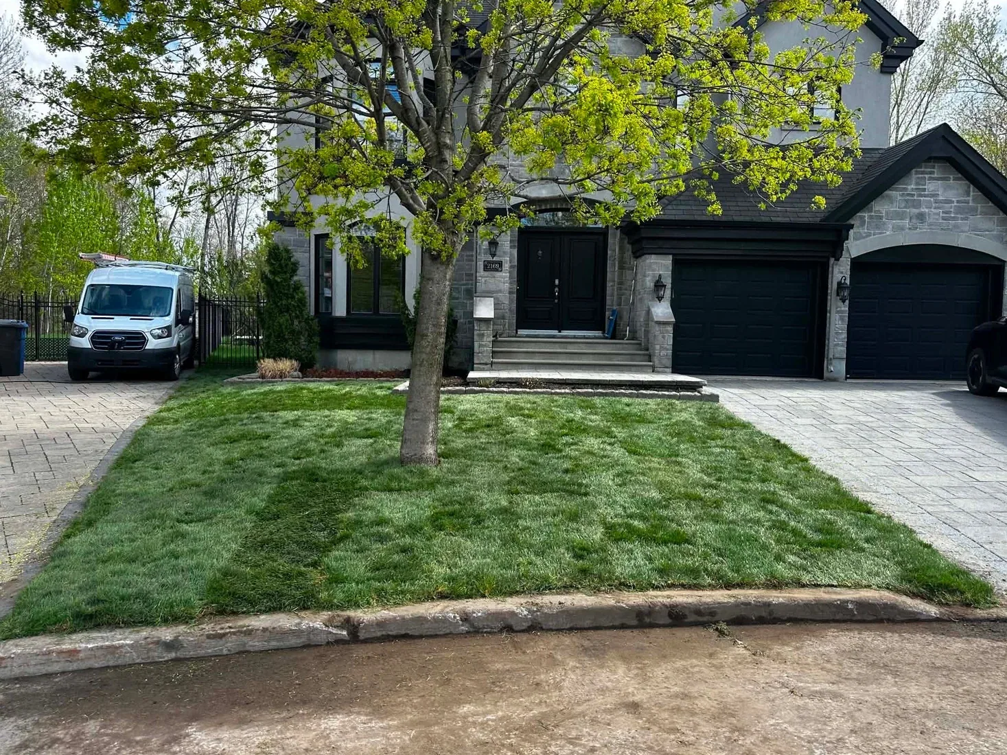 Green, right to the doorstep